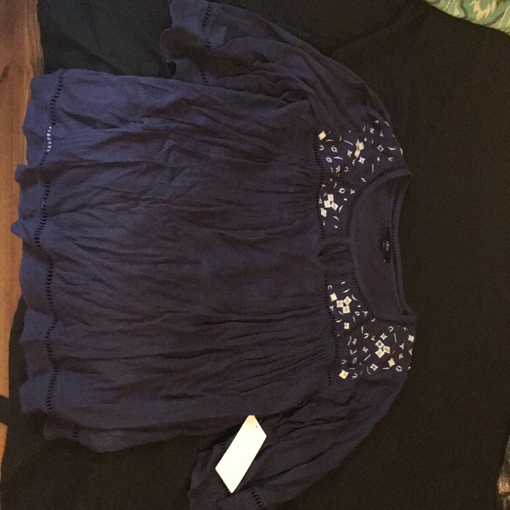 Ellos mid sleeve shirt NWT